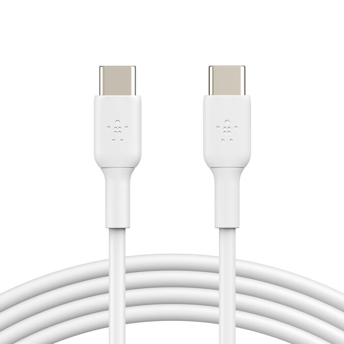 BELKIN BOOST CHAGRE USB-C TO USB-C CABLE 1M WHITE CAB003BT1MWH