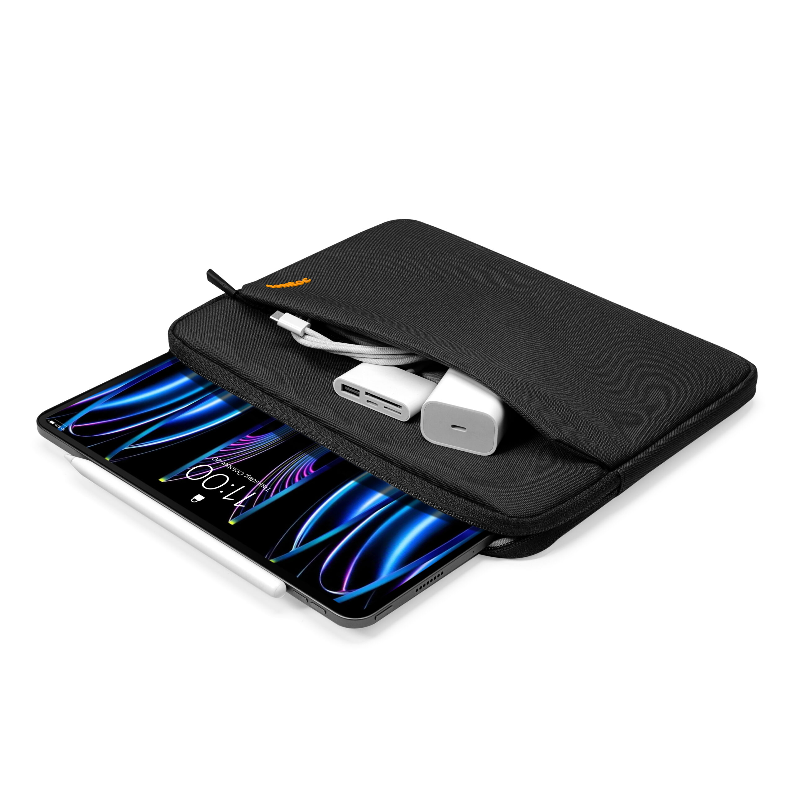 TOMTOC IPAD PRO 12.9 INCH LIGHT B18 TABLET SLEEVE BLACK B18B1D1 thumbnail 8