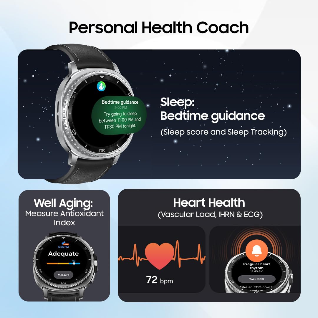 SAMSUNG GALAXY WATCH 8 CLASSIC LTE 46MM BLACK SM-L505FZKAXSG thumbnail 7