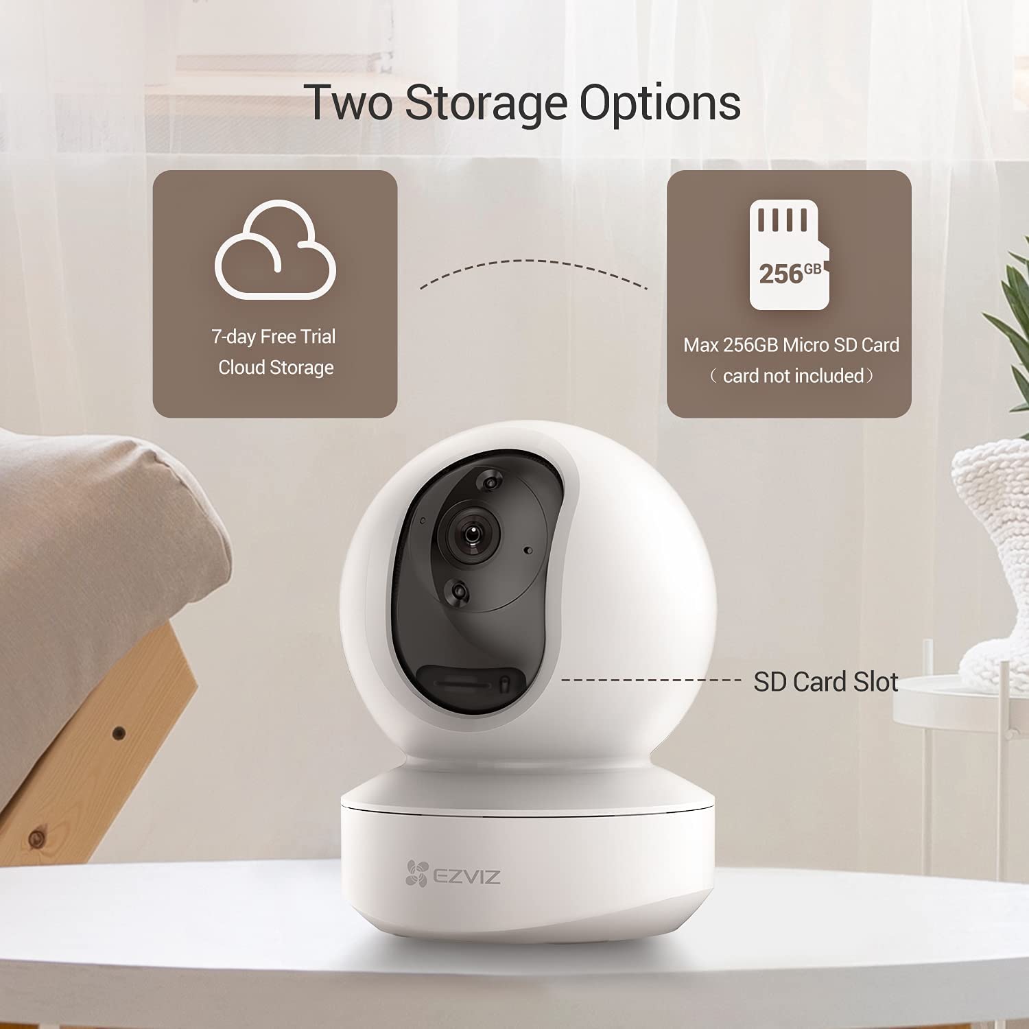EZVIZ SMART HOME CAMERA FULL HD 4K TY1 CS-TY1 PRO thumbnail 9