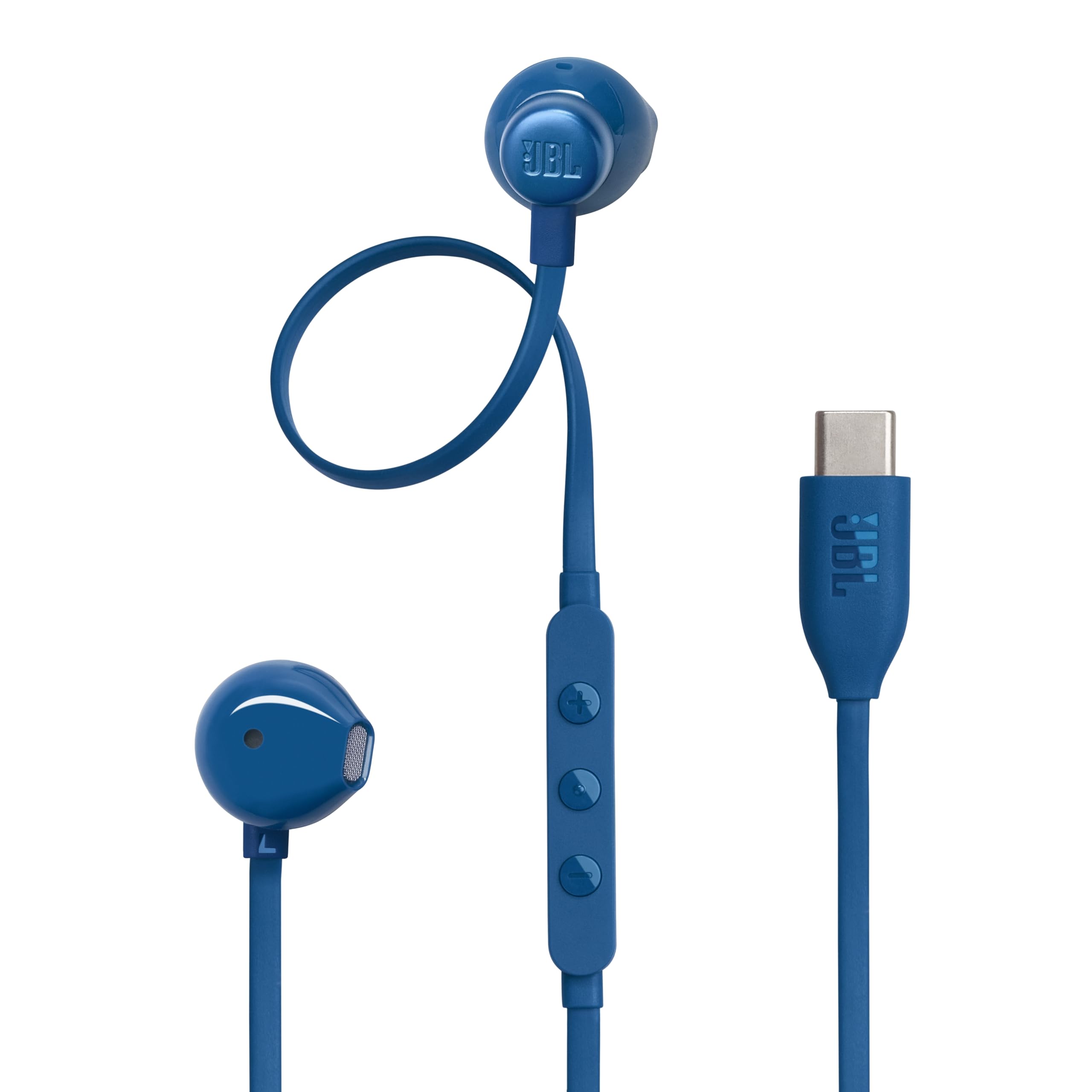 JBL TUNE 305C USB-C WIRED EARBUDS BLUE