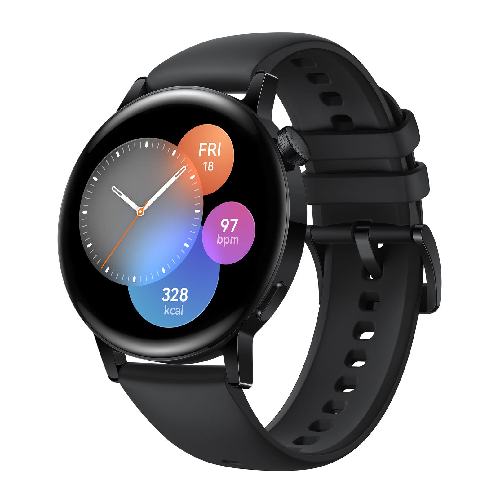 HUAWEI WATCH GT3 42MM STAINLESS STEEL CASE BLACK MIL-B19