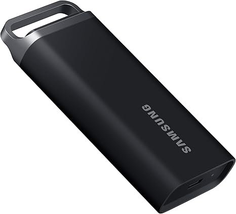 SAMSUNG T5 EVO 2 TB PORTABLE SOLID STATE DRIVE EXTERNAL BLACK MU-PH2T0S