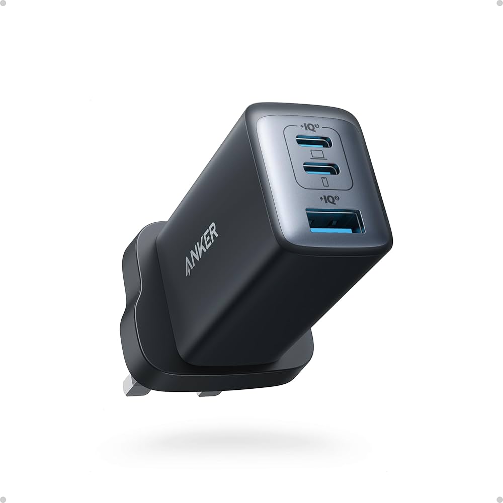 ANKER 543 POWERPORT ATOM 3 SLIM 65W POD 4 PORT FAST CHARGING STATION A2667K14