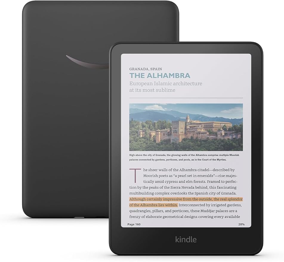 AMAZON KINDLE COLORSOFT 16GB BLACK SA58CB