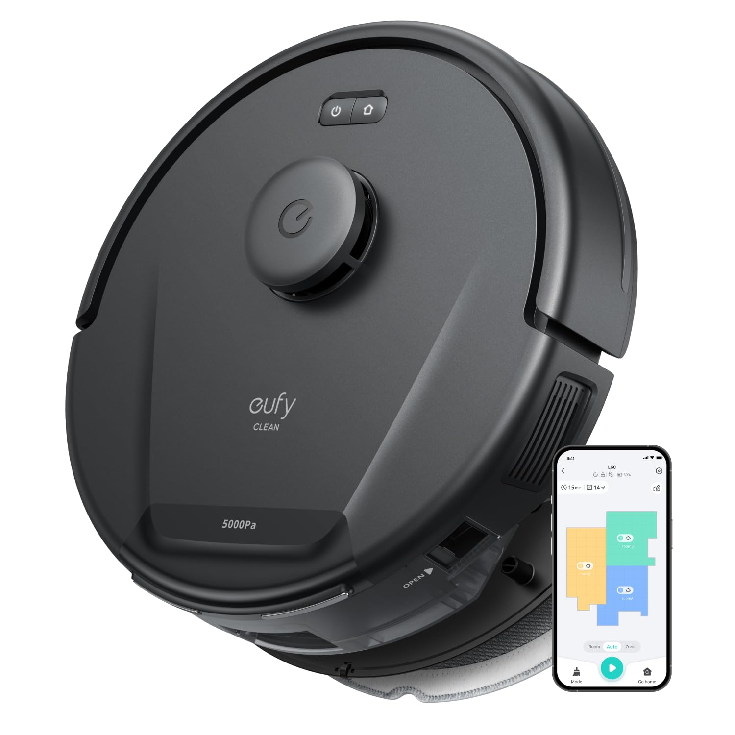 EUFY ROBOVAC L60 HYBRID VACUUM BLACK T2268V11