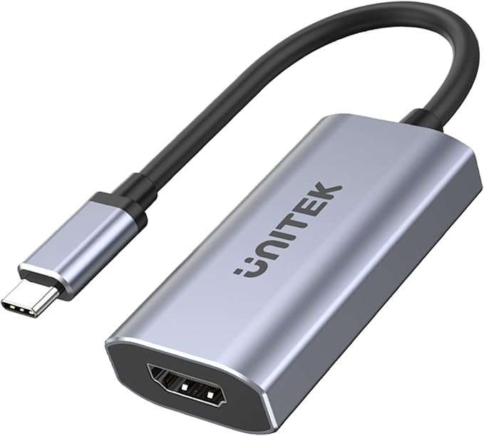 UNITEK USB-C TO HDMI 2.1 ADAPTER GRAY V1414A