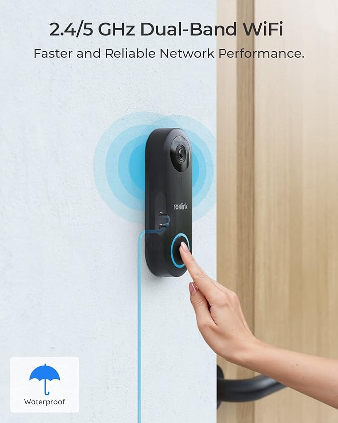 REOLINK 4MP QUAD HD OUTDOOR WIFI CAMERA COMPACT AND POWERFUL WITH 2K+CLARITY WCLMC2KP01 thumbnail 3