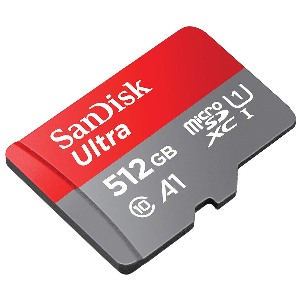 SANDISK ULTRA A1 MICROSDXC UHS-I CARD WITH ADAPTER 512GB SPEED UP TO 150 MBS SDSQUAC-512G-GN6MA thumbnail 3