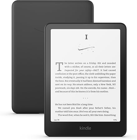 Amazon Kindle Paperwhite 7-Inch (12th Generation) E-Reader - USB-C, Waterproof, Adjustable Warm Light (Black) thumbnail 5