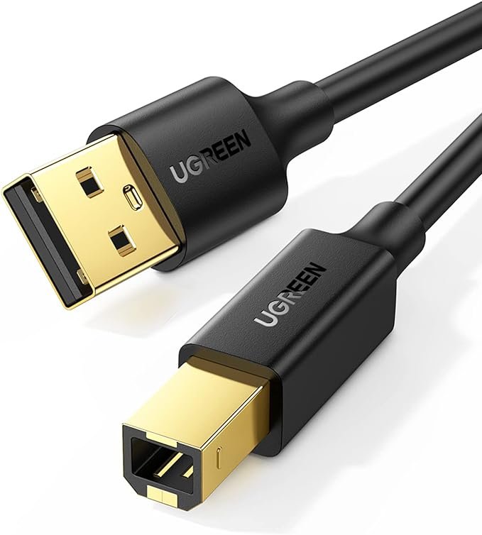 UGREEN USB 2.0 AM TO BM PRINTER CABLE 5M 10352