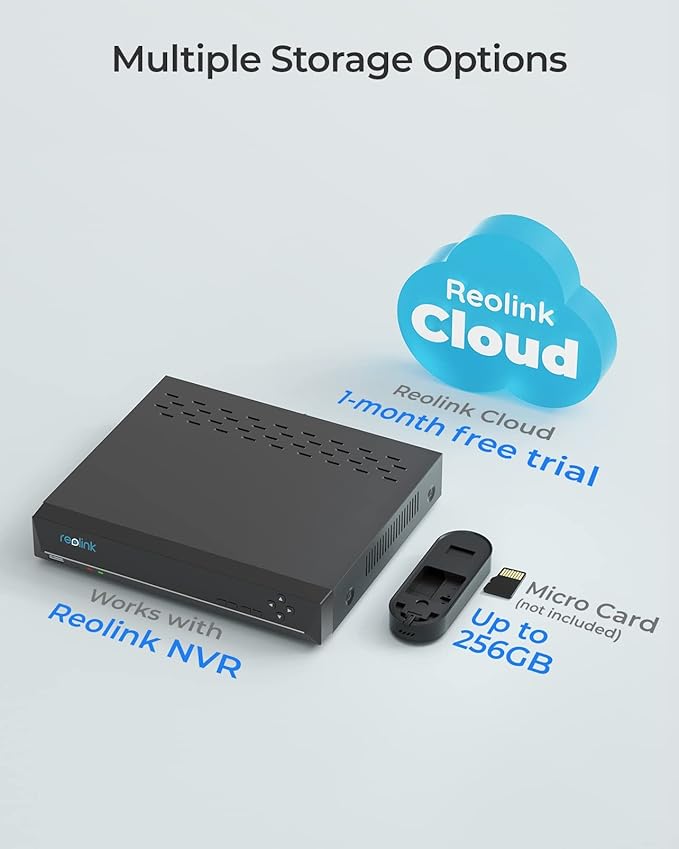 REOLINK 4MP QUAD HD OUTDOOR WIFI CAMERA COMPACT AND POWERFUL WITH 2K+CLARITY WCLMC2KP01 thumbnail 6