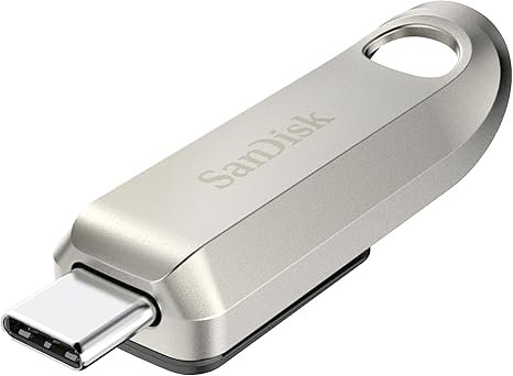 SANDISK  ULTRA LUXE USB TYPE-C FLASH DRIVE 128GB USB 3.2 GEN 400MB/S SDCZ75-128G-G46