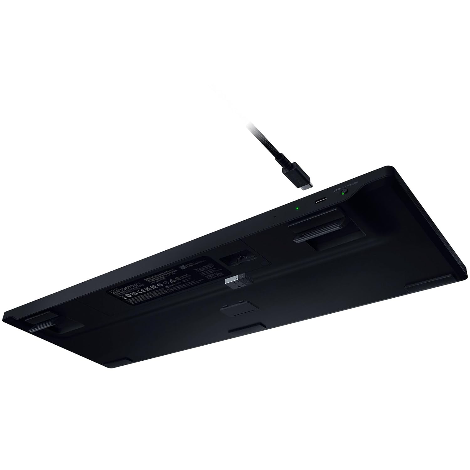 RAZER BLACKWIDOW V4 LOW-PROFILE HYPERSPEED MECHANICAL GAMING KEYBOARD RZ03-05270100-R3M1 thumbnail 4