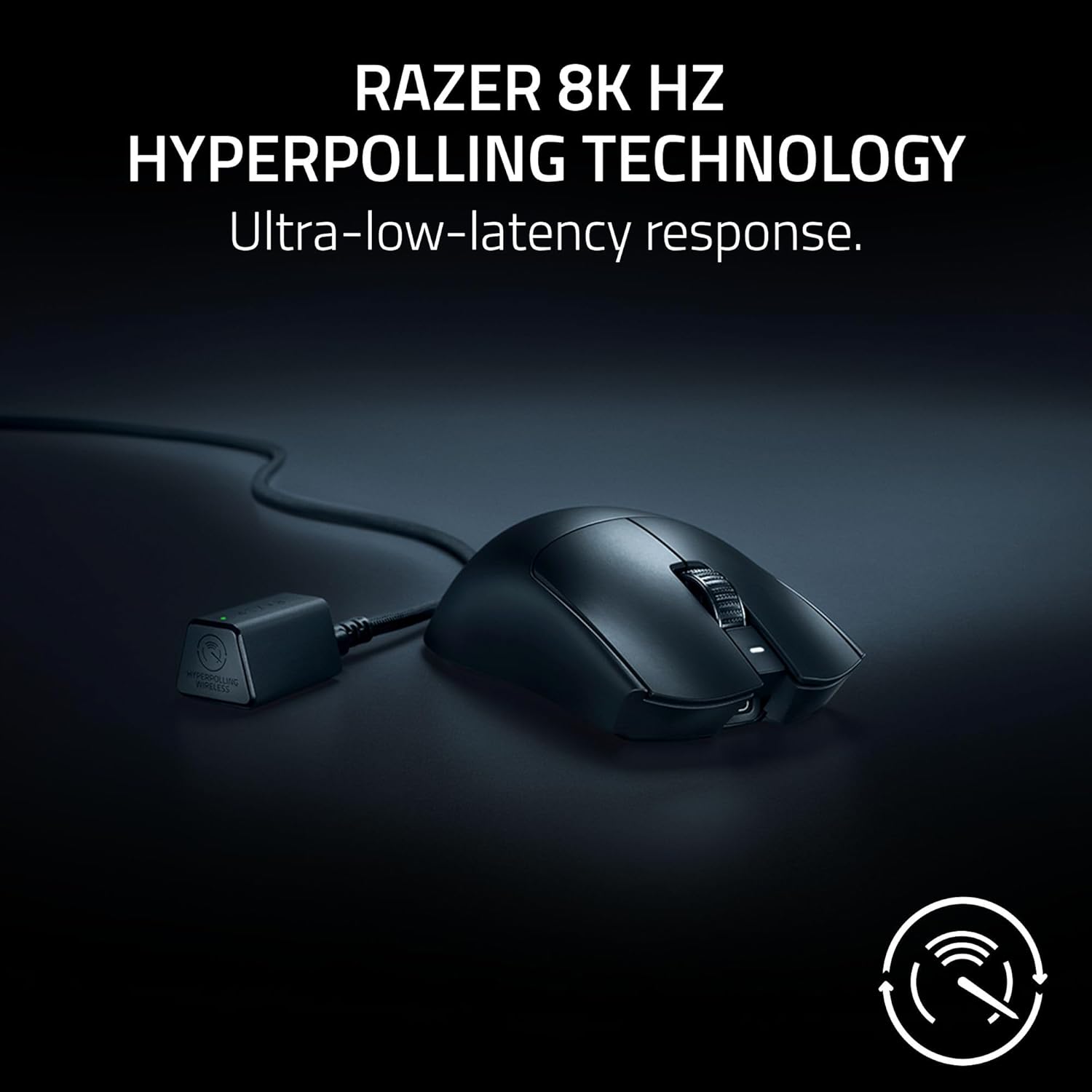 RAZER VIPER V3 PRO SE OPTICAL WIRELESS GAMING MOUSE BLACK RZ01-04550100-R3G1 thumbnail 8