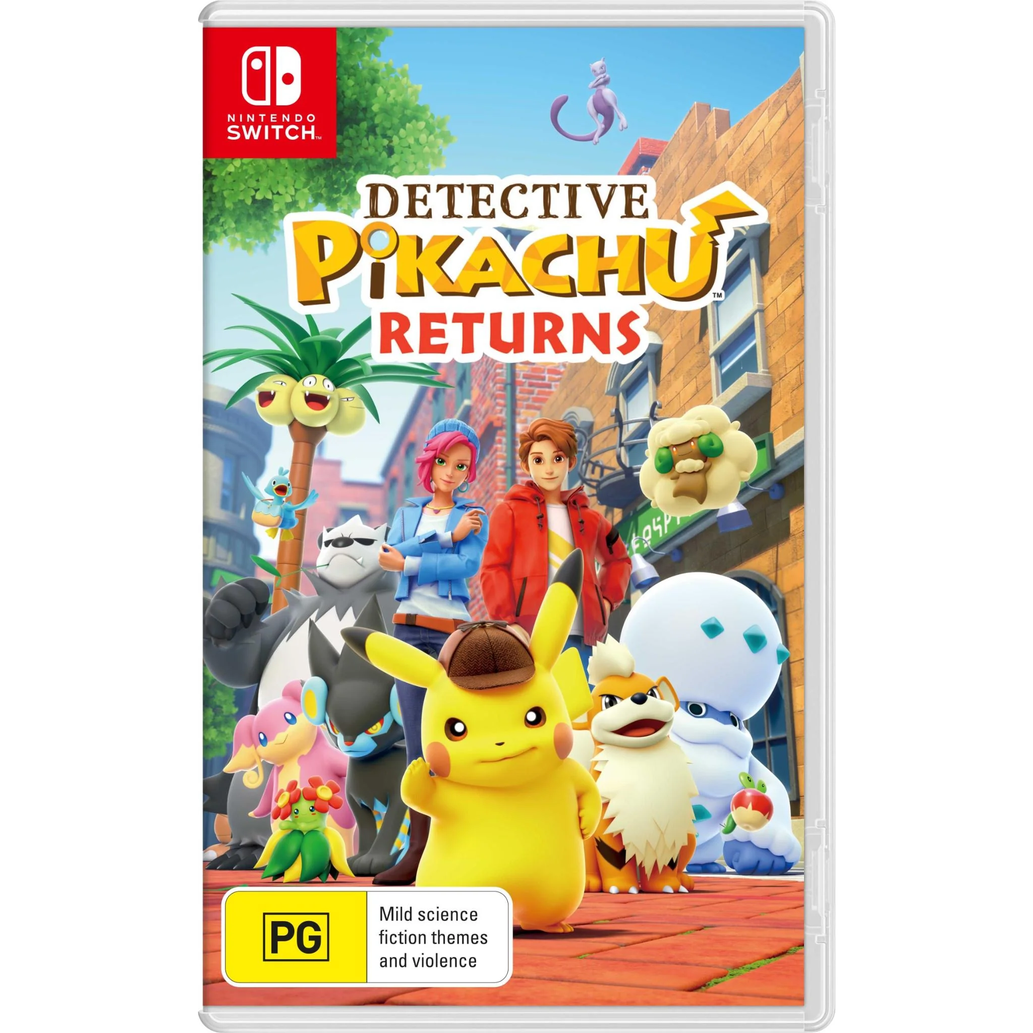 NINTENDO SWITCH DETECTIVE PIKACHU RETURNS GAME CD