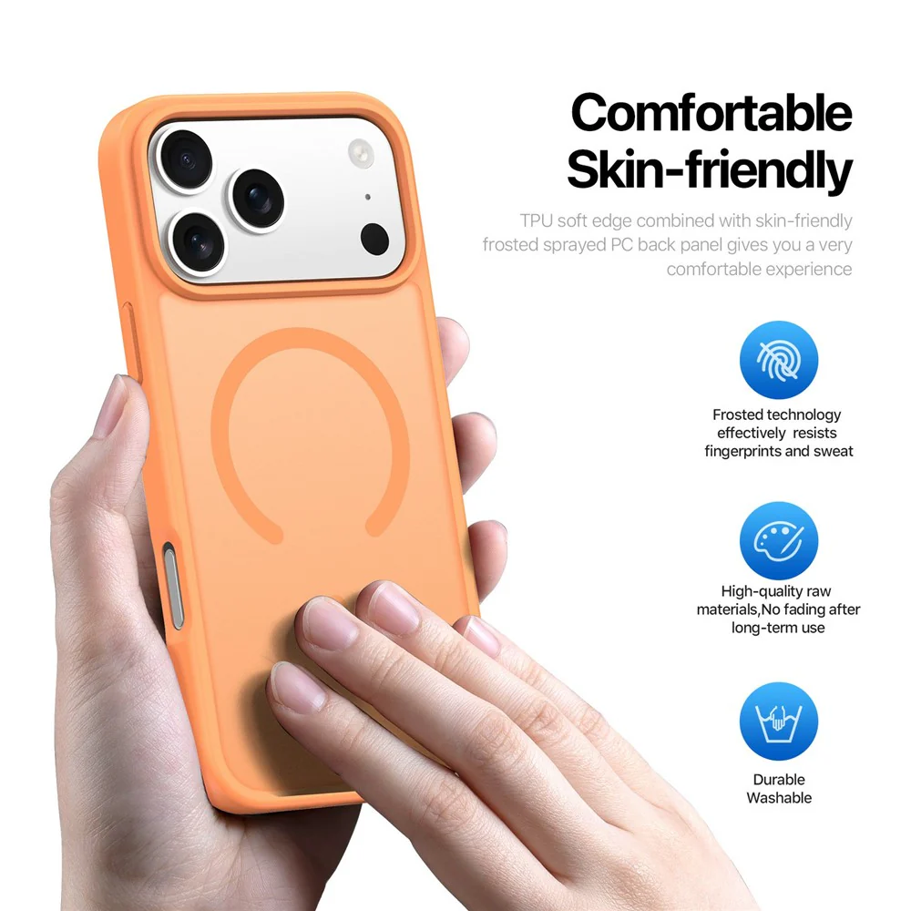 DUX DUCIS IPHONE 17 PRO YIND  CASE ORANGE YIND0221 thumbnail 4