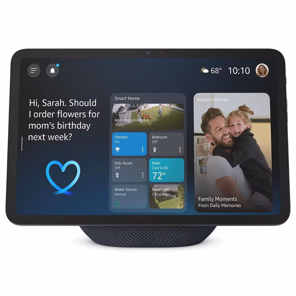 AMAZON ECHO SHOW 11TH GEN SMART DISPLAY WITH ALEXA+ GRAPHITE