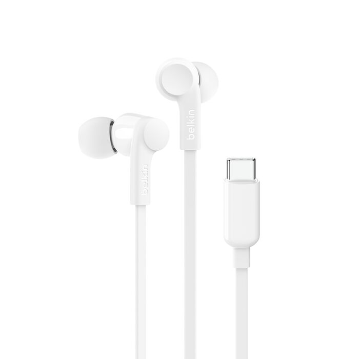 BELKIN USB-C IN-EAR HEADPHONE WHITE G3H0002BTWHT