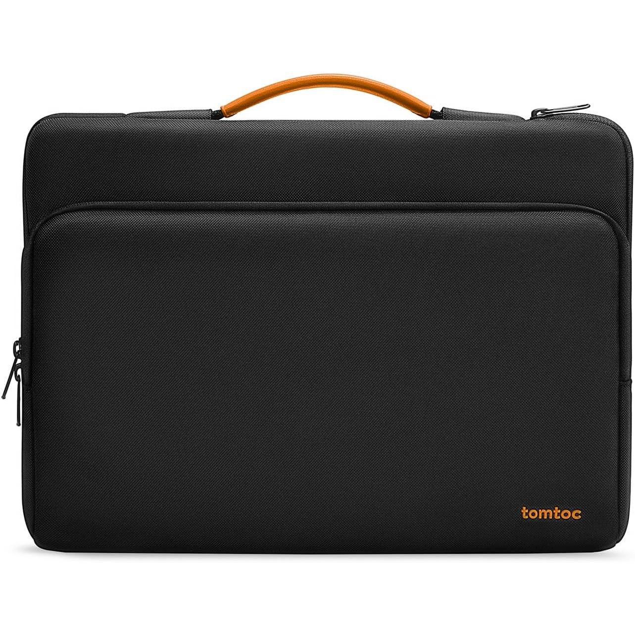 TOMTOC DEFENDER A14 LAPTOP BRIEF CASE 14 INCH BLACK A14D2D1