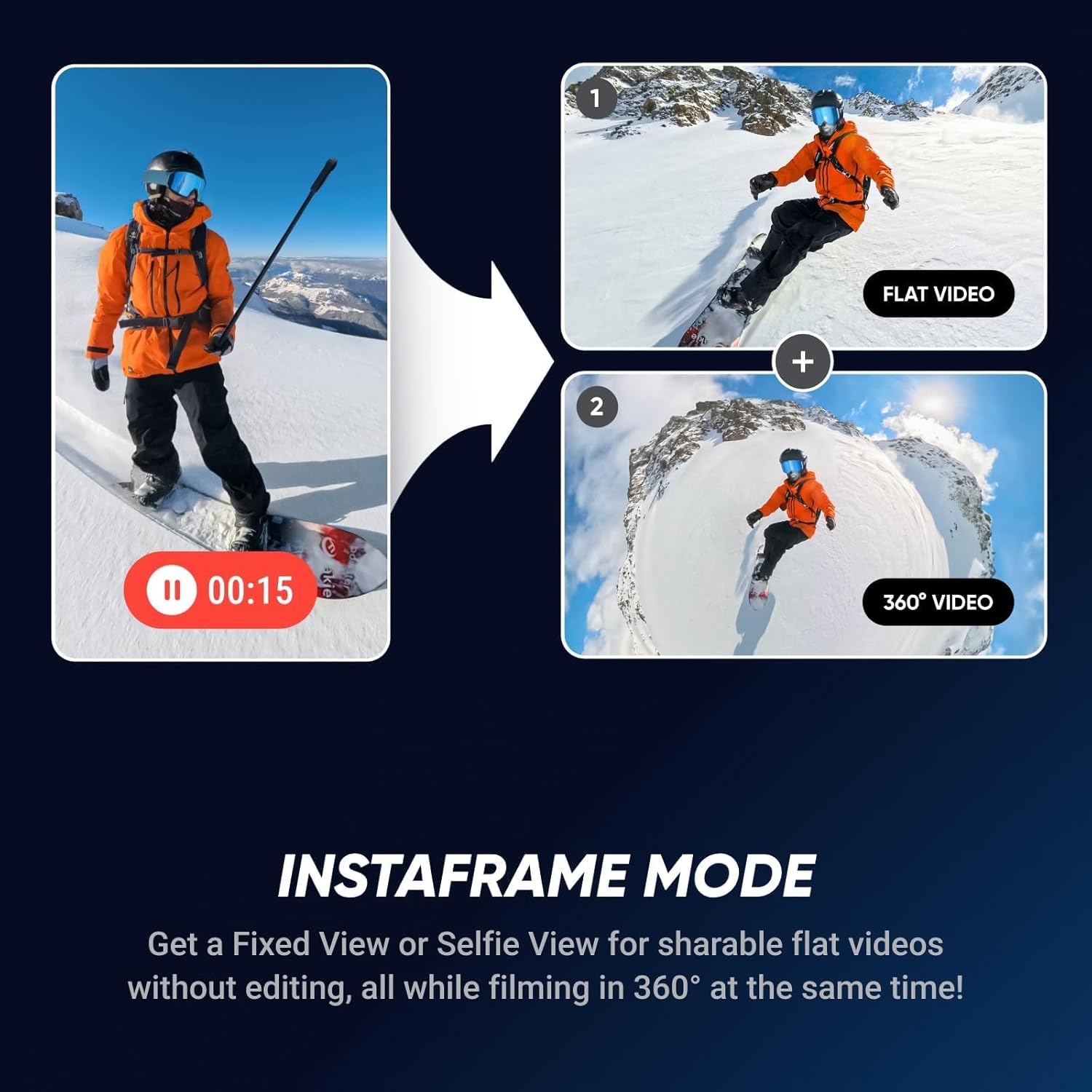 INSTA360 X5 8K 360° ACTION CAMERA BMW EDITION BLACK CINSAAHA thumbnail 6