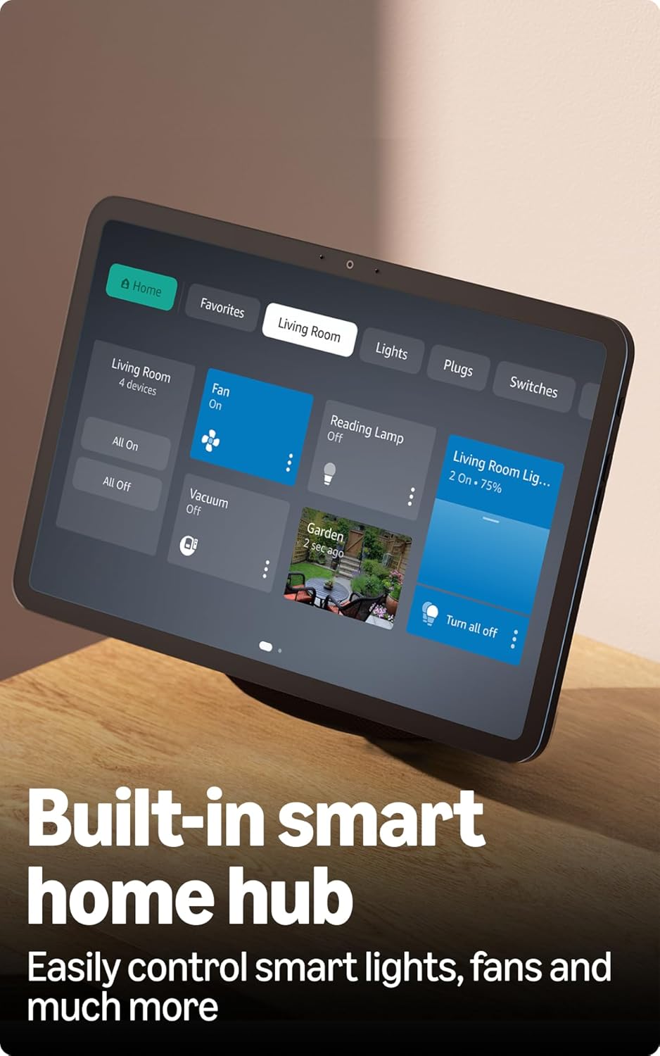 AMAZON ECHO SHOW 11TH GEN SMART DISPLAY WITH ALEXA+ GLACIER WHITE thumbnail 4