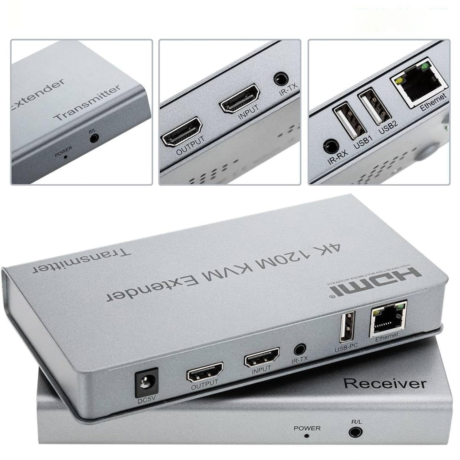 HDTV 4K 120M KVM EXTENDER thumbnail 2