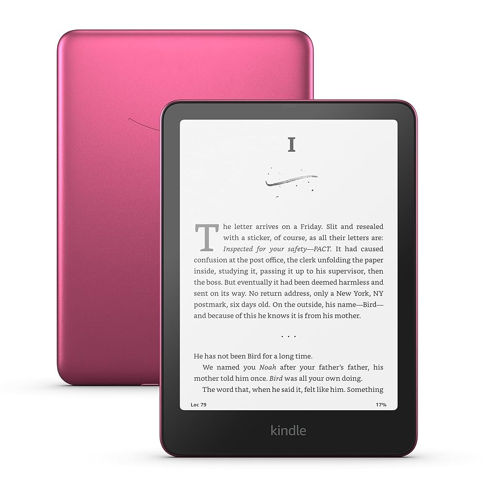 AMAZON KINDLE PAPER 12TH GENERATION SIGNATURE EDITION 32GB METALLIC RASPBERRY
