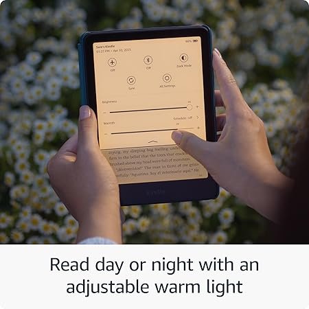 Amazon Kindle Paperwhite 7-Inch (12th Generation) E-Reader - USB-C, Waterproof, Adjustable Warm Light (Black) thumbnail 3