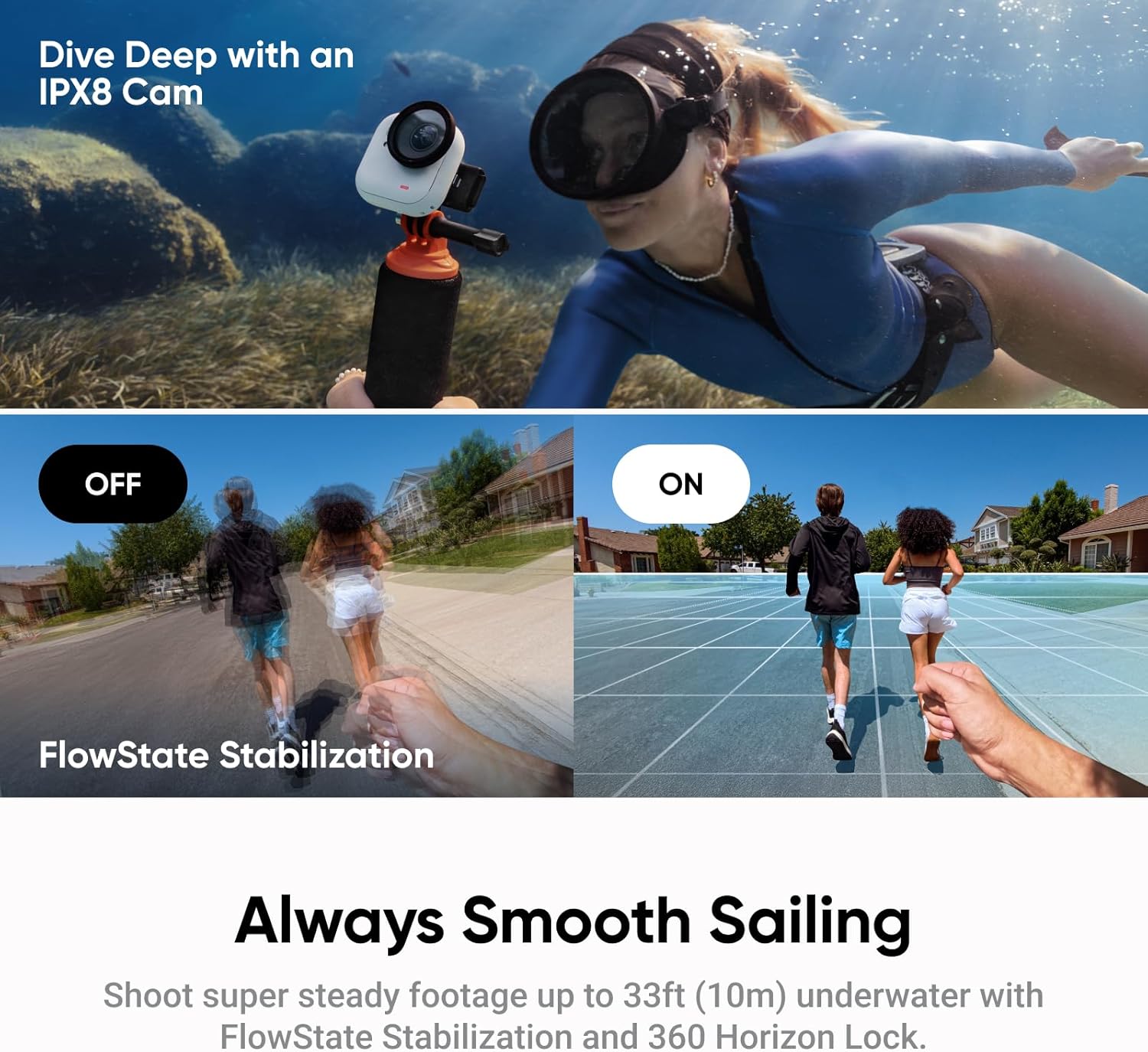 INSTA360 GO ULTRA ACTION CAMERA 4K CREATOR BUNDLE BLACK GOULTRA06 thumbnail 8