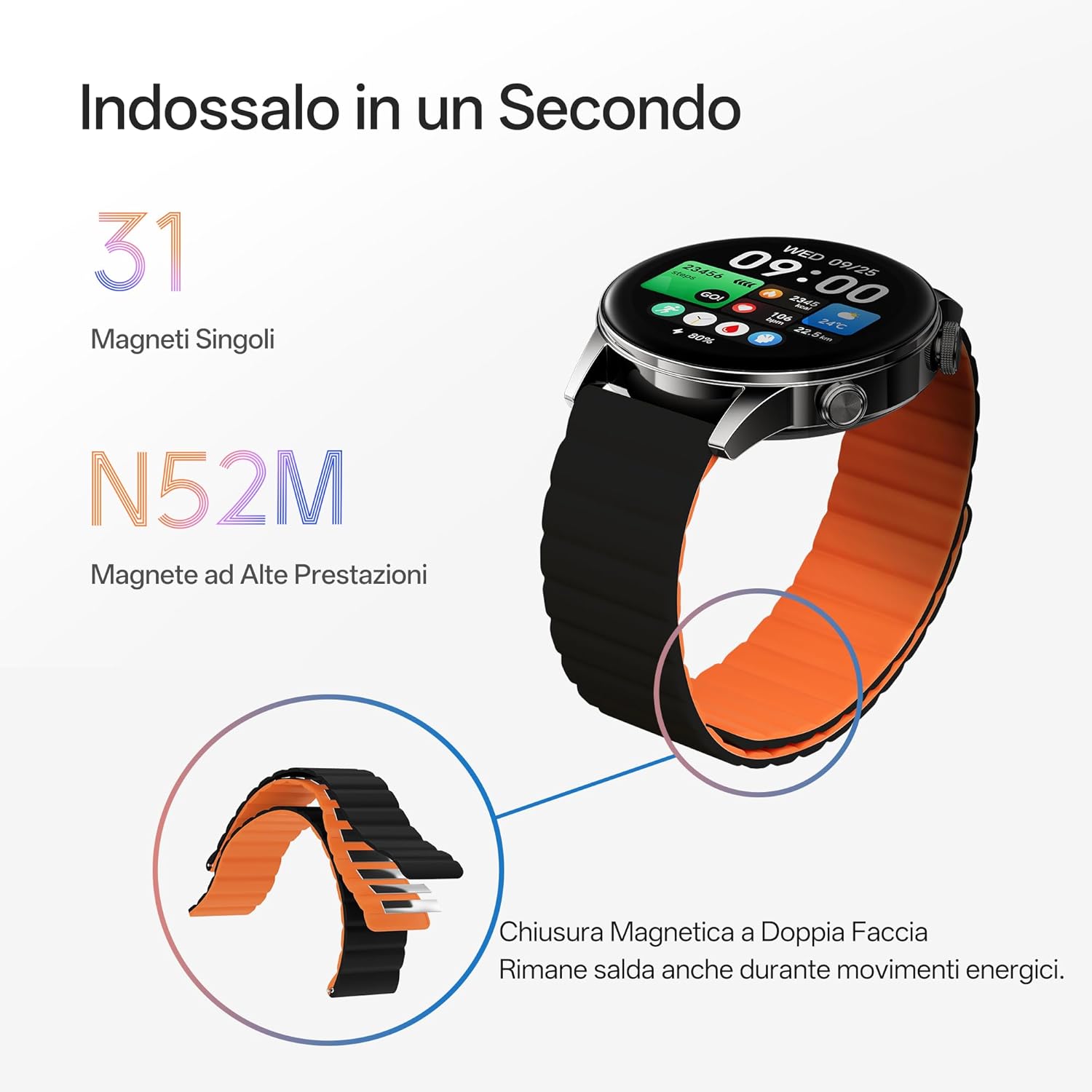 BLACK SHARK S3 SMART WATCH BLACK BS-W2406 thumbnail 2