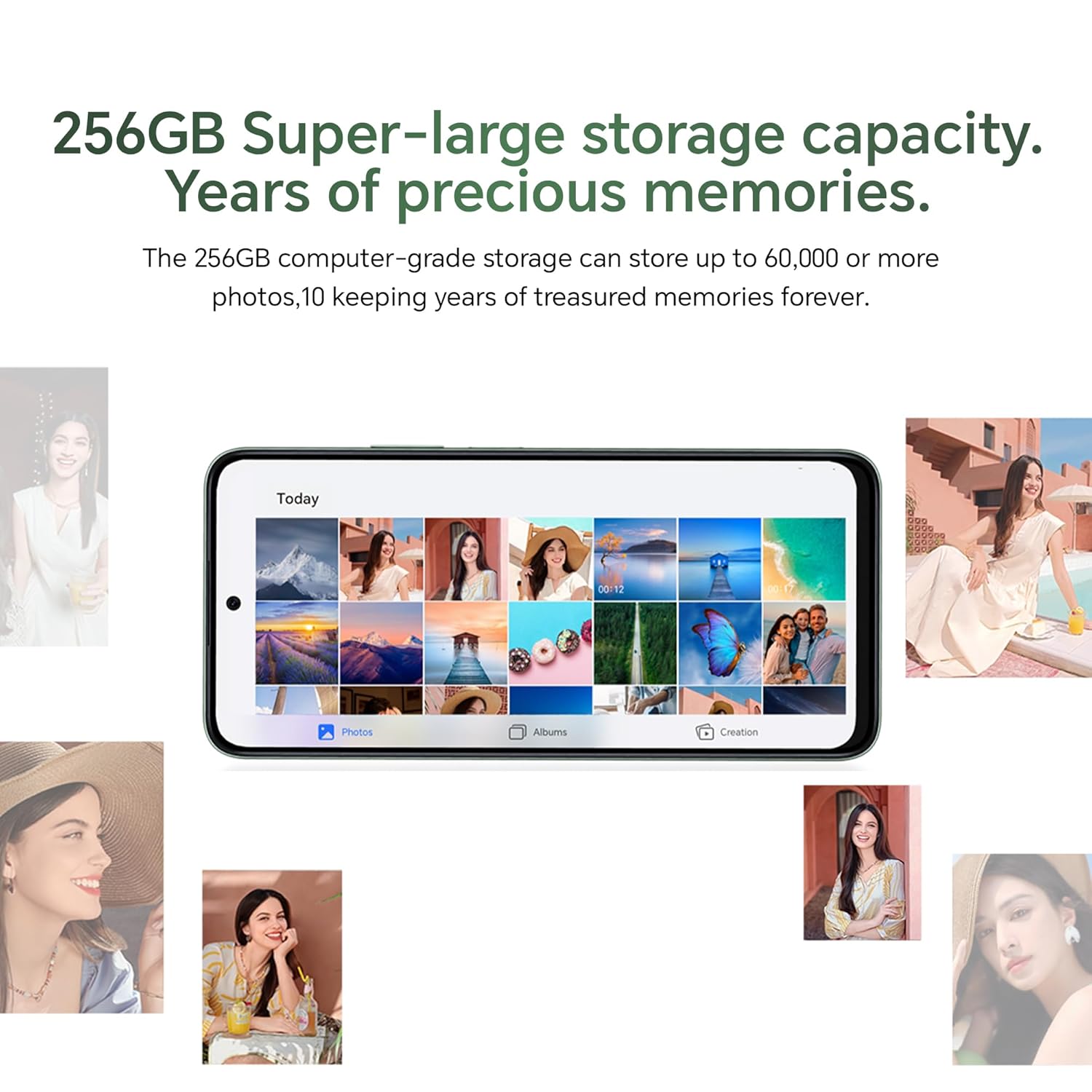HONOR X7C 8+256GB MOONLIGHT WHITE  ALT-LX2 thumbnail 8