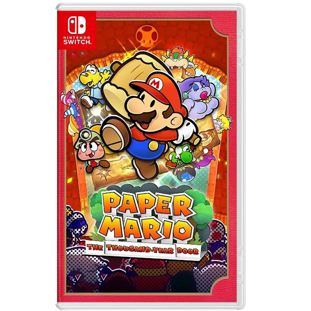 NINTENDO SWITCH PAPER MARIO GAME CD