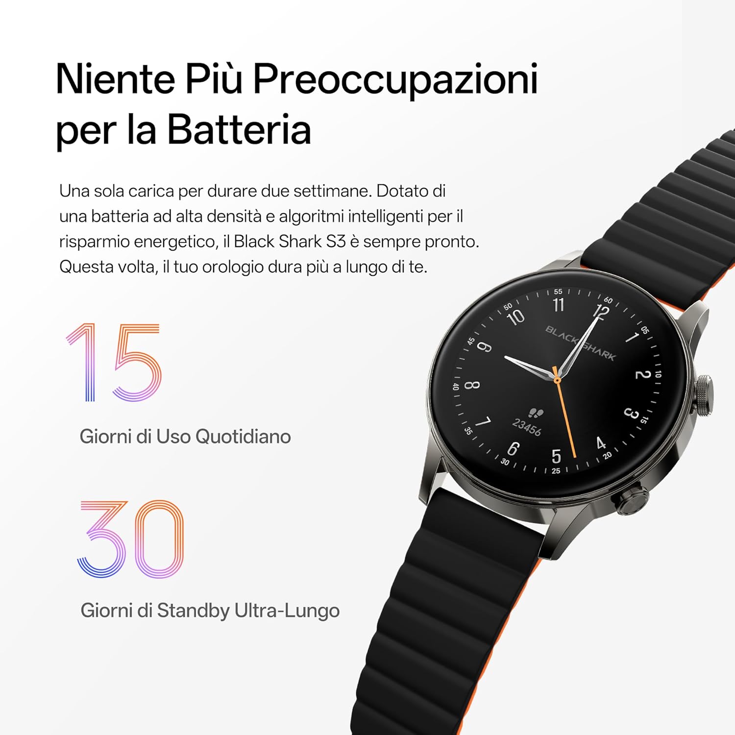 BLACK SHARK S3 SMART WATCH BLACK BS-W2406 thumbnail 3
