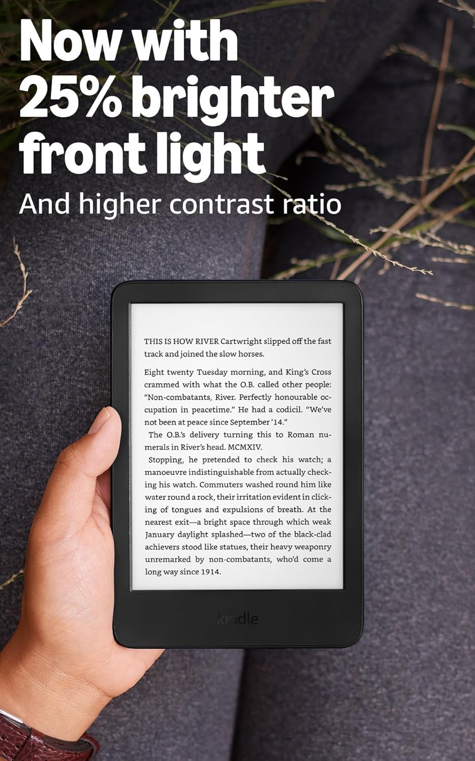 AMAZON KINDLE 11TH GENERATION E- READER 2024 16GB MATCHA RS23CV thumbnail 3