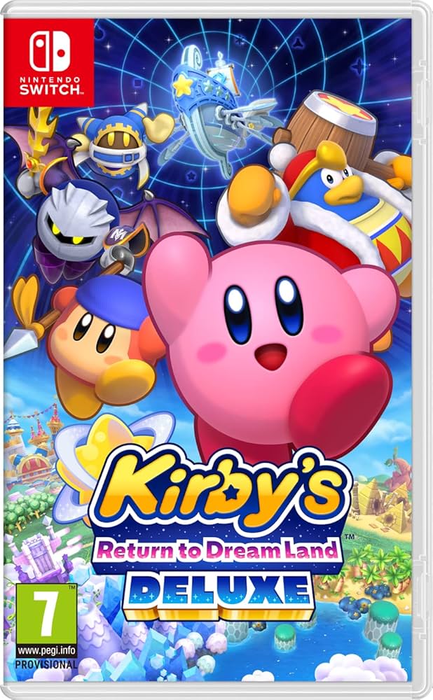 NINTENDO SWITCH KIRBY AND THE FORGOTTEN LAND GAME