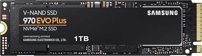 SAMSUNG 970 EVO PLUS 1TB M.2 NVME V-NAND SSD MZ-V7S1T0B/AM