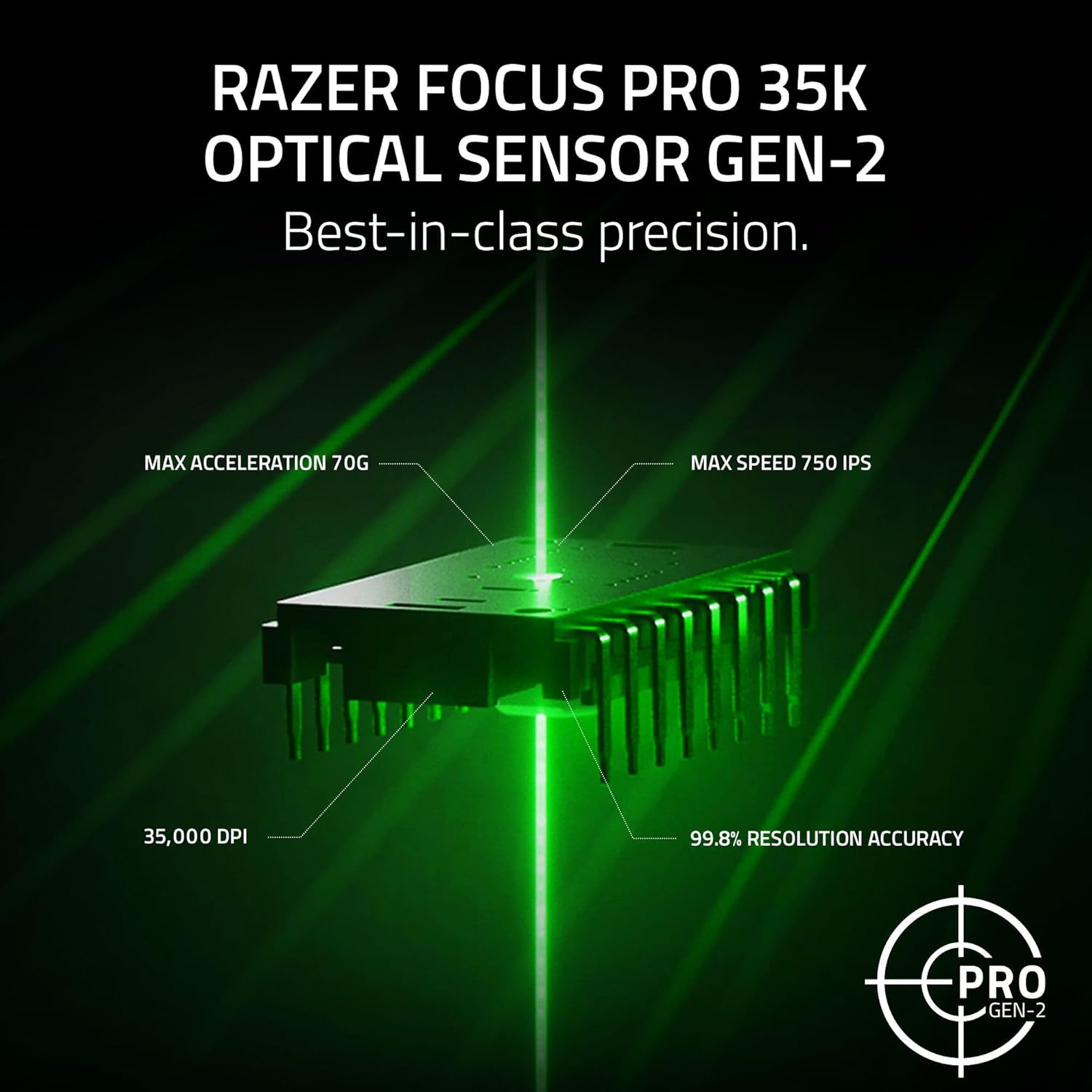 RAZER VIPER V3 PRO SE OPTICAL WIRELESS GAMING MOUSE BLACK RZ01-04550100-R3G1 thumbnail 7