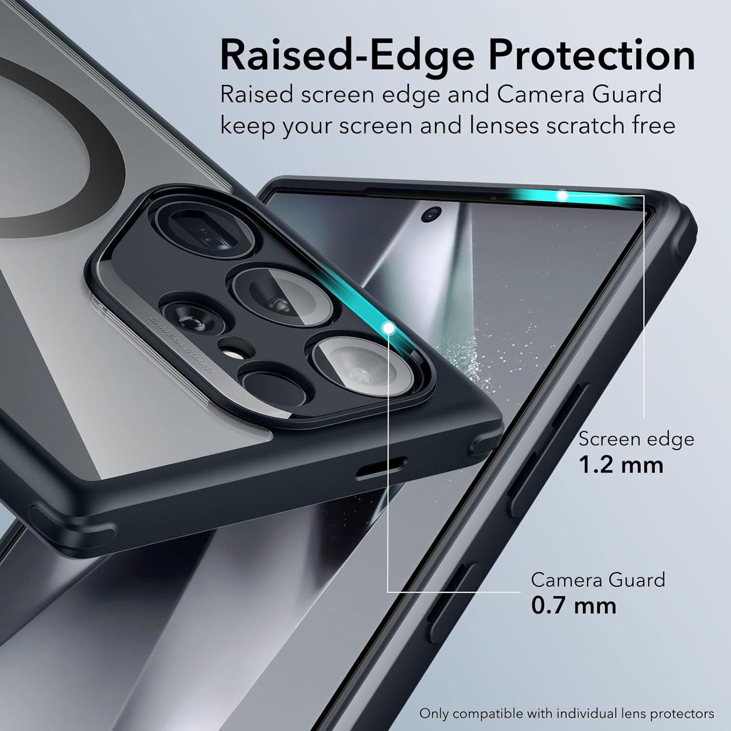 ESR SAMSUNG GALAXY S24 ULTRA MAGSAFE CLASSIC SERIES HYBRID CASE CLEAR thumbnail 6