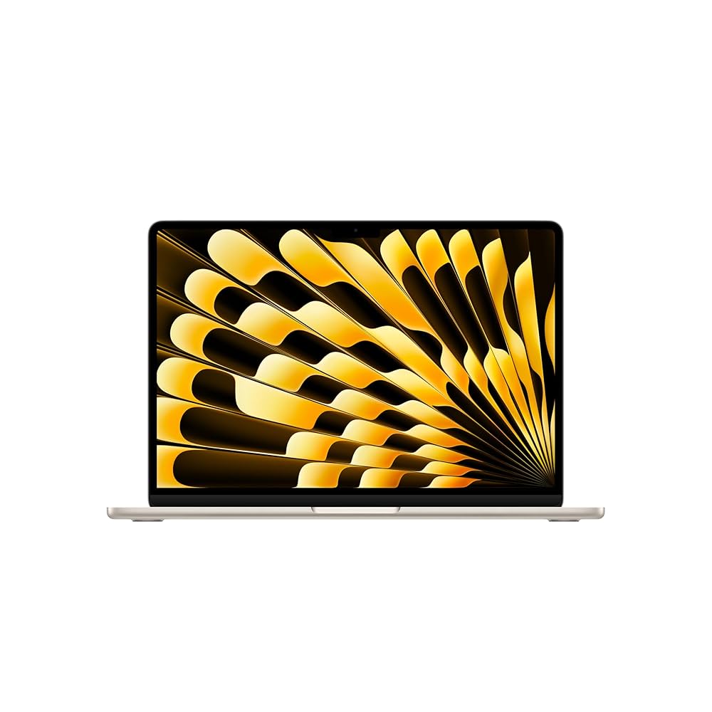 APPLE MACBOOK AIR 13 INCH M4 CHIP 10 CORE CPU 10 CORE GPU 24GB 512GB STARLIGHT ARABIC MC6A4