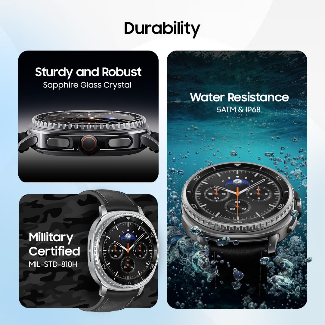 SAMSUNG GALAXY WATCH 8 CLASSIC LTE 46MM BLACK SM-L505FZKAXSG thumbnail 6