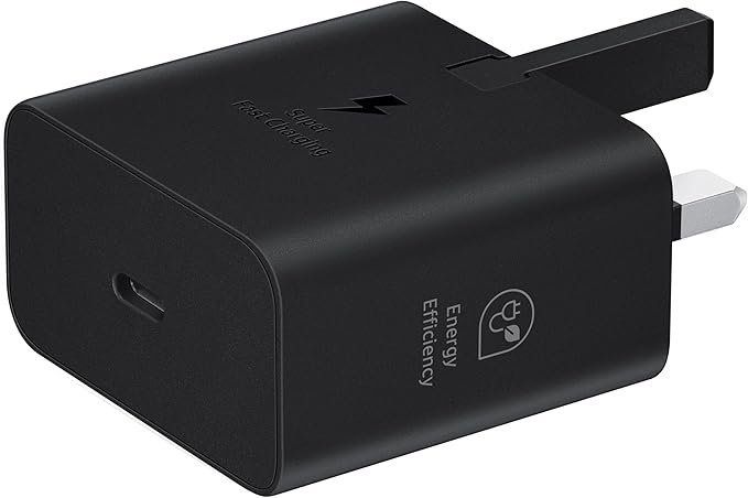 SAMSUNG 25W USB C PD TRAVEL ADAPTER BLACK EP-T2510NBEGGB