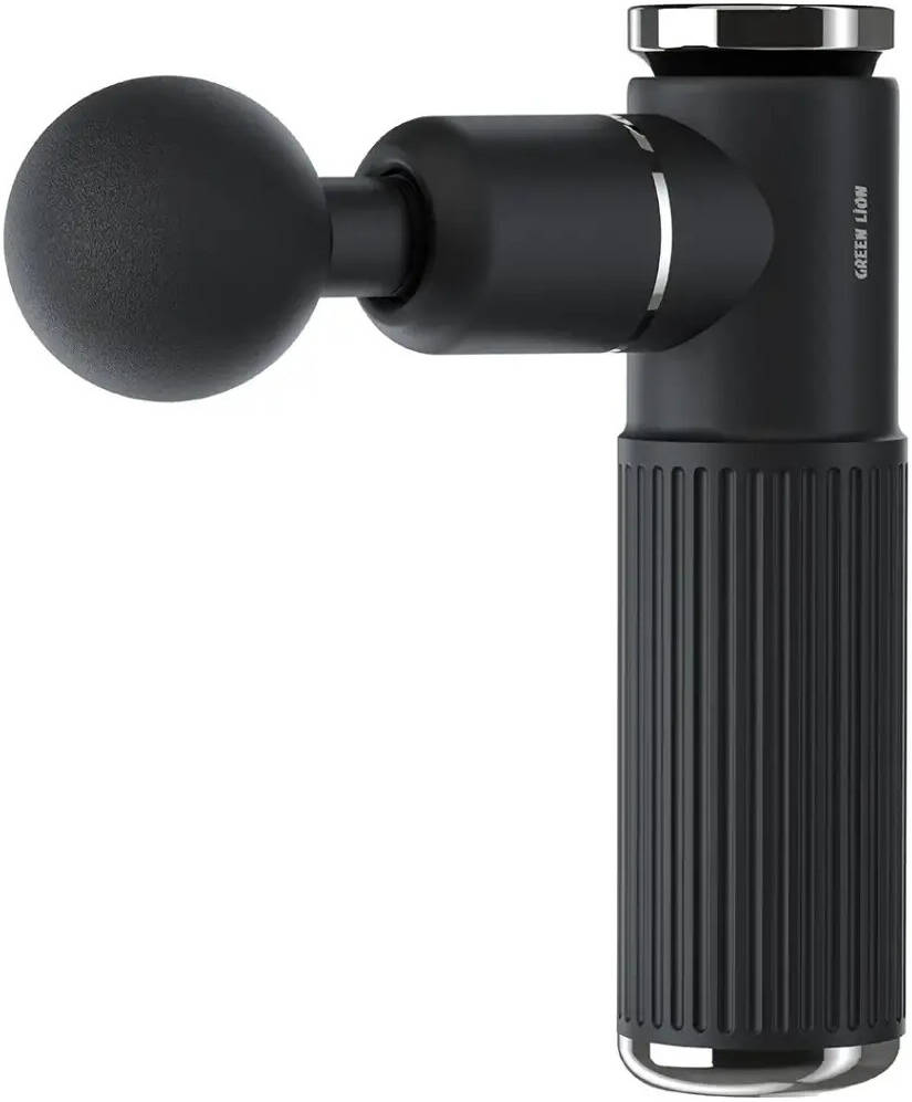GREEN LION MUSCLE MASSAGE GUN 3300 RPM BLACK GNMSG23GUNBK
