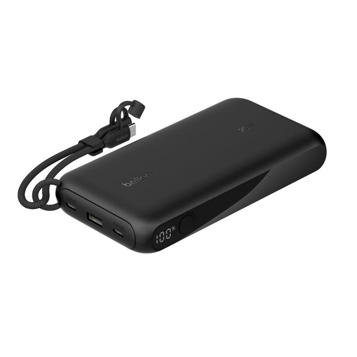 BELKIN BOOST CHARGE POWERBANK 20K WITH DISPLAY 20W BLACK BPB028HQBK