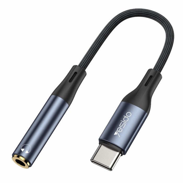 YESIDO AUX TYPE-C TO AUX PORT CONNECTOR YAU38