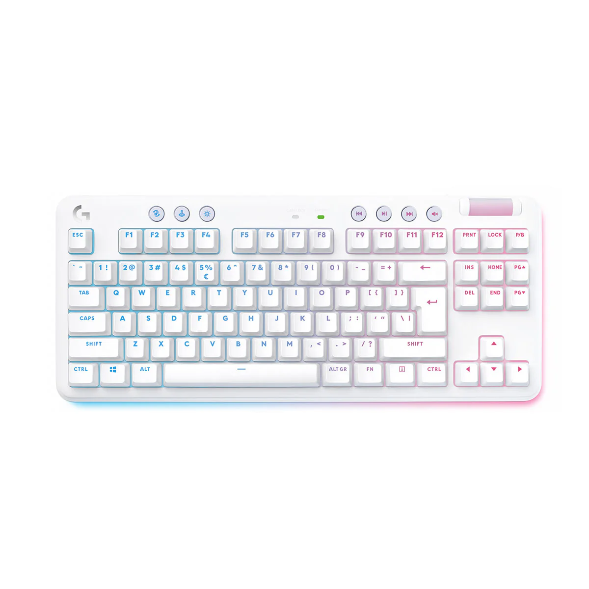 LOGITECH G715 AURORA SERIES WIRELESS KEYBOARD RED SWITH WHITE 920-010694