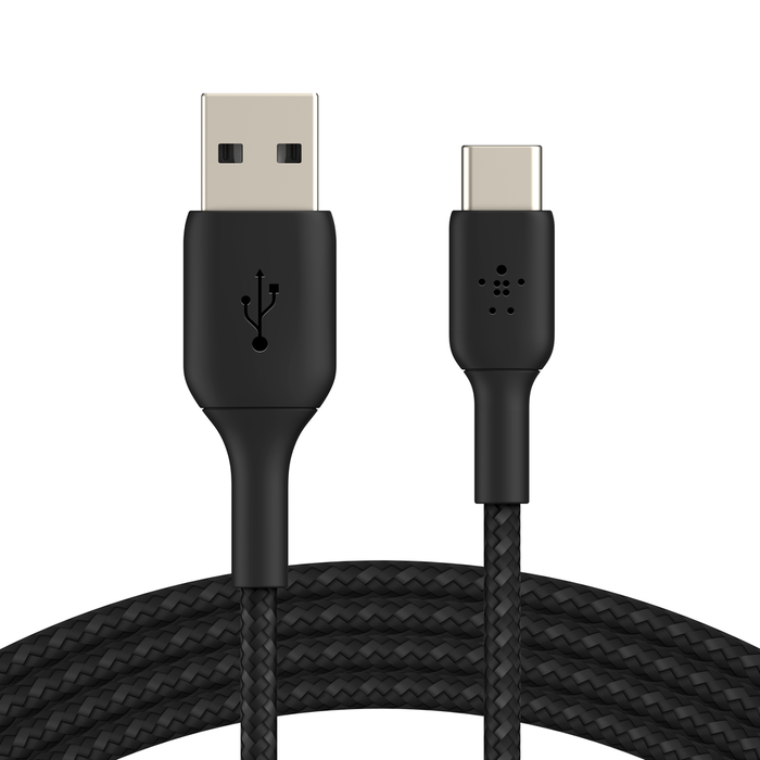 BELKIN USB A TO USB C 2M CABLE BLACK CAB002BT2MBK