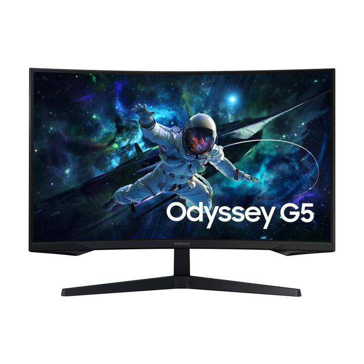 SAMSUNG 32 INCH GAMING MONITOR CURVED ODYSSEY G5 QHD VA PANEL HDR LS32CG552EMXUE