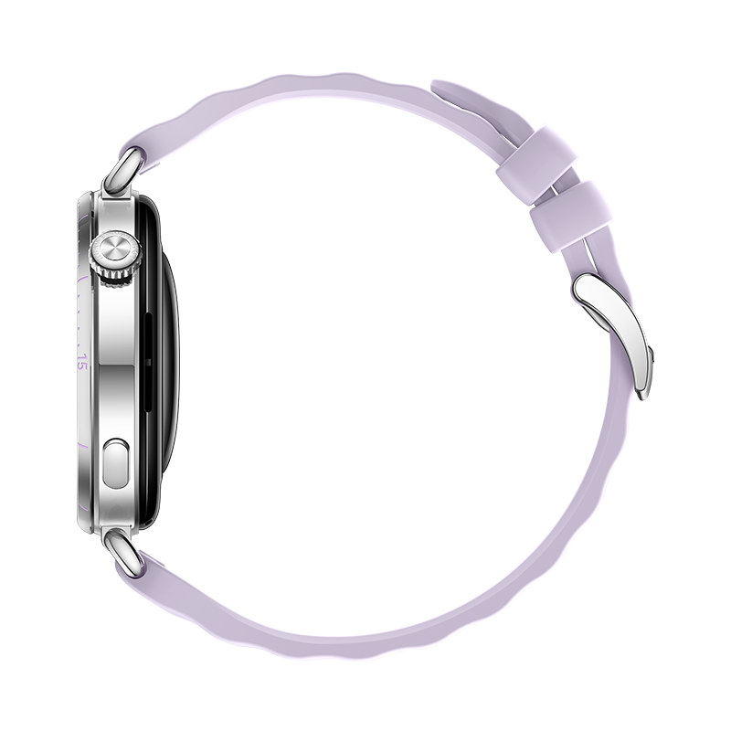 HUAWEI WATCH GT 6 41MM PURPLE STAINLESS STEEL CASE WITH PURPLE FLUOROELASTOMER STRAP KSU-B19 55020FUH thumbnail 4