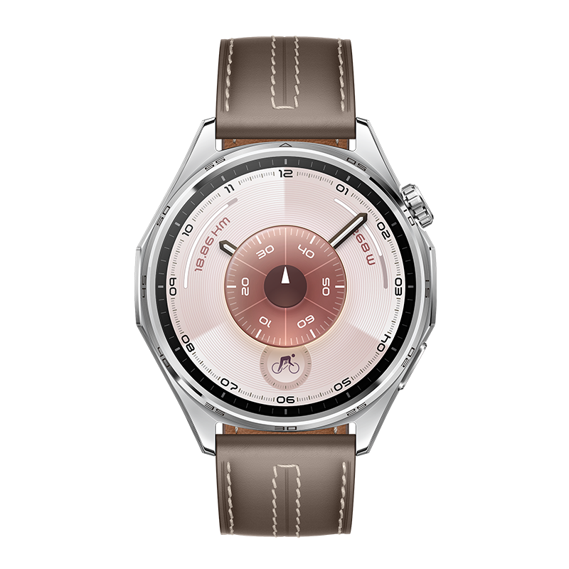 HUAWEI WATCH GT 6 46MM GREY STAINLESS STEEL CASE WITH GREY COMPOSITE STRAP ATM-B19 55020FUE